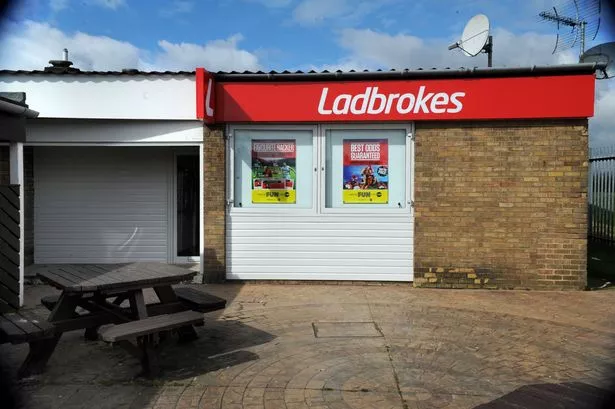 Ladbrokes betting shop reopens after fire damage, at Hardwick Social Club, Stockton