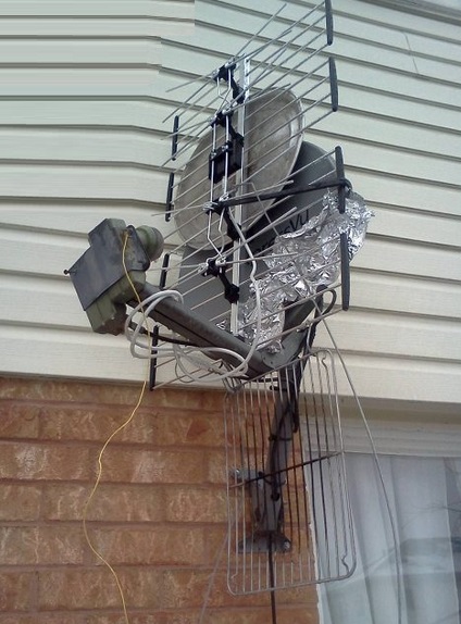 Top 10 Ways Not to Install a Satellite Dish