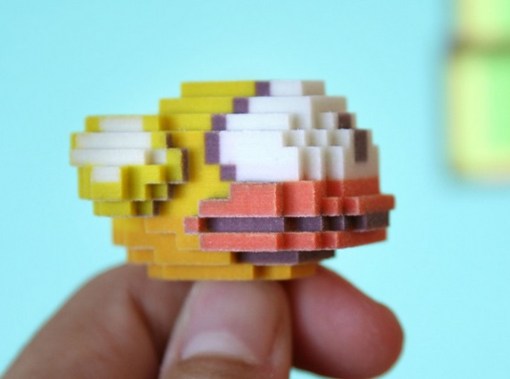 Flappy Bird 3D Print