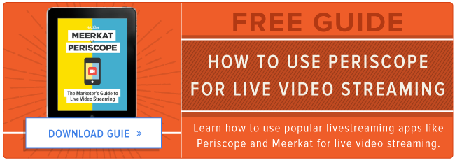 how to use periscope for livestreaming