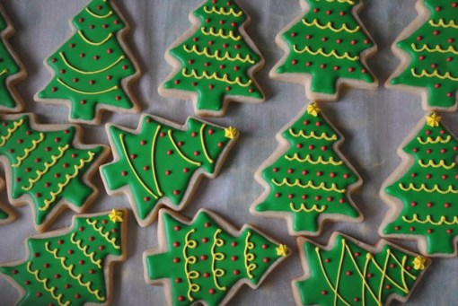 Christmas Tree Cookies