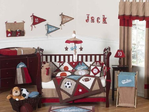 baseball baby bedding crib sets