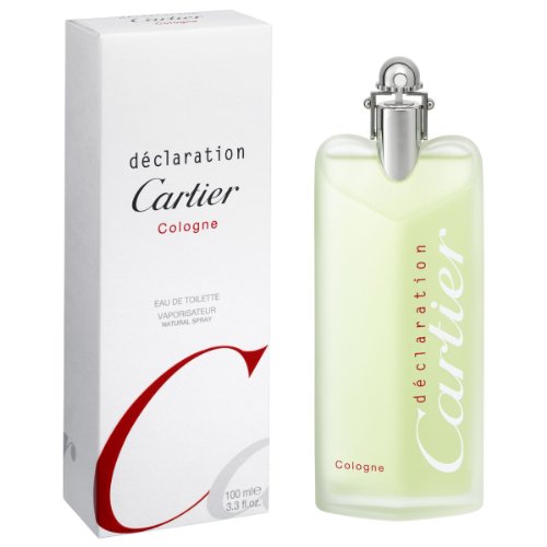 Declaration Cologne Eau De Toilette Spray for Men by Cartier, 3 Ounce
