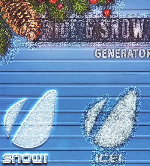 Ice-and-Snow-Style-Generator