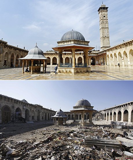 أطلال التراث السوري:صور قبل و بعد