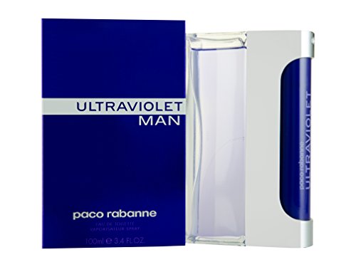 Ultraviolet Men Eau-de-toilette Spray by Paco Rabanne, 3.4 Ounce