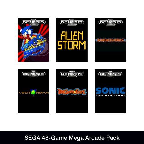 Get SEGA 48-Game Mega Arcade Pack [Online Game Code]