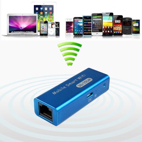 Bestpriceam (TM) New Mini USB Portable 3g/4g Wireless Wifi Ieee 802.11b/g/n 150mbps Ap Router Blue (Blue)