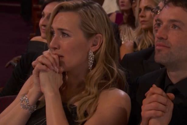 kate winslet crying