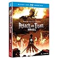 Attack on Titan, Part 1 (Blu-ray / DVD Combo)  Mike McFarland (Actor), Matthew Mercer (Actor), Tetsuro Araki (Director) | Format: Blu-ray  (45) Release Date: June 3, 2014   Buy new: $49.98 $31.48  5 used & new from $31.48
