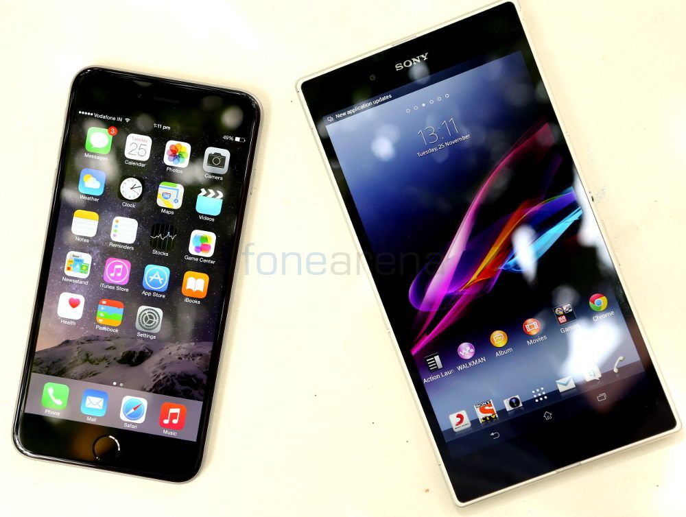 Apple iPhone 6 Plus vs Sony Xperia Z Ultra Photo Gallery