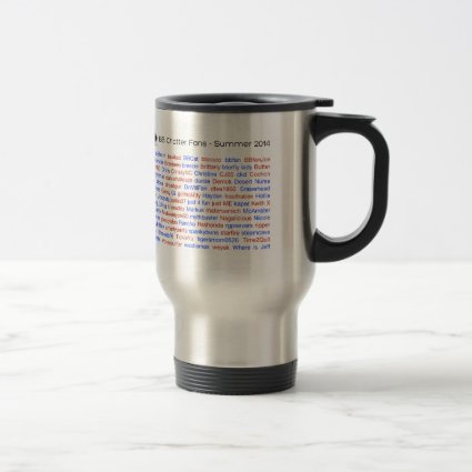 BB Chatter Roll Call 2014 Travel Cup Coffee Mugs