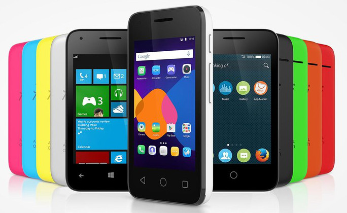Alcatel OneTouch PIXI 3 series with Firefox, Windows Phone or Android options announced