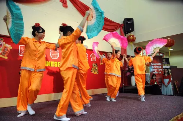 Chinese New Year celebrations at the Chinese Community Centre in Middlesbrough