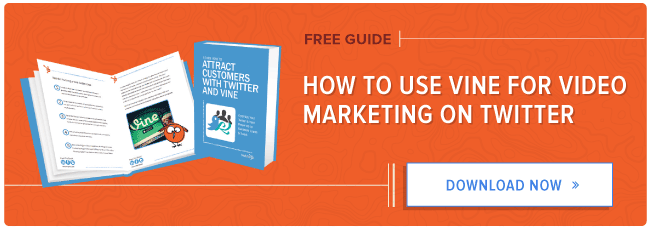 free guide to using vine for video marketing on Twitter