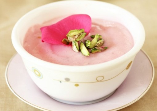 Rose Petal Indian Rice Pudding