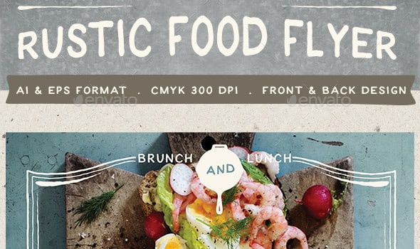 Rustic-Food-Promo-Flyer-Template