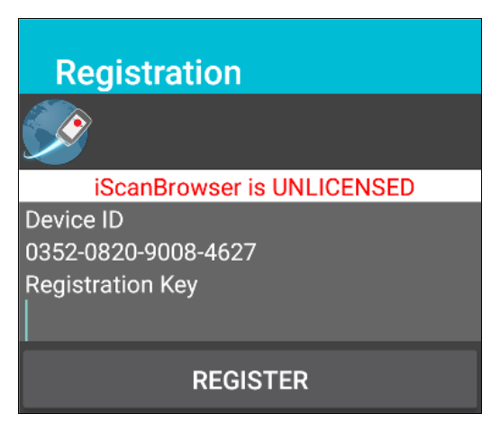 iScanbrowser for Android Device ID