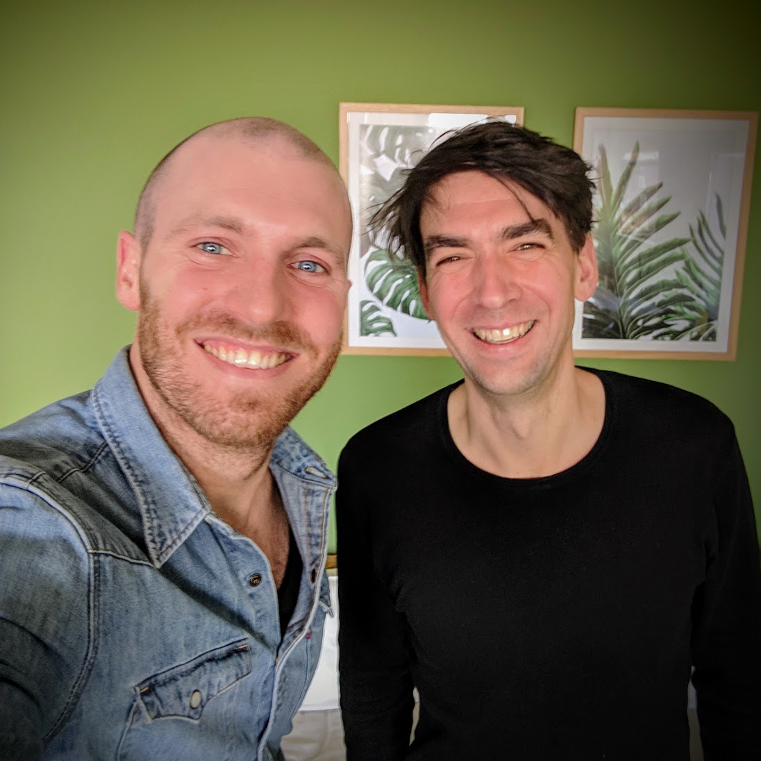 Jimdo Gründer & CEO Matthias Henze & B2B! Podcast Host Michael Asshauer