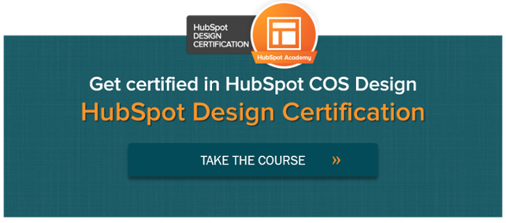 HubSpot Design Certification