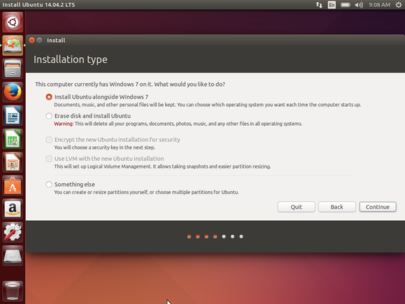 install ubuntu alongside windows