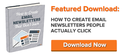 free guide to creating email newsletters