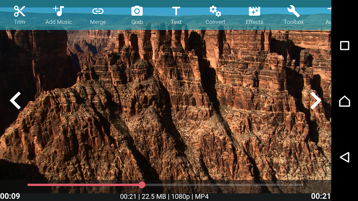 AndroVid Pro Video Editor- screenshot 