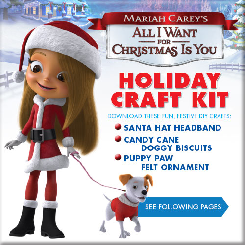 Download Mariah Carey's All I Want For Christmas Is You Holiday Craft Kit 