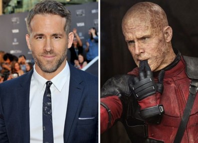 Actors Before And After Applying Movie Makeup