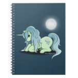 Moonlight Unicorn Spiral Notebook