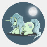 Moonlight Unicorn Sticker b