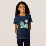 Moonlight Unicorn Girls T-Shirt