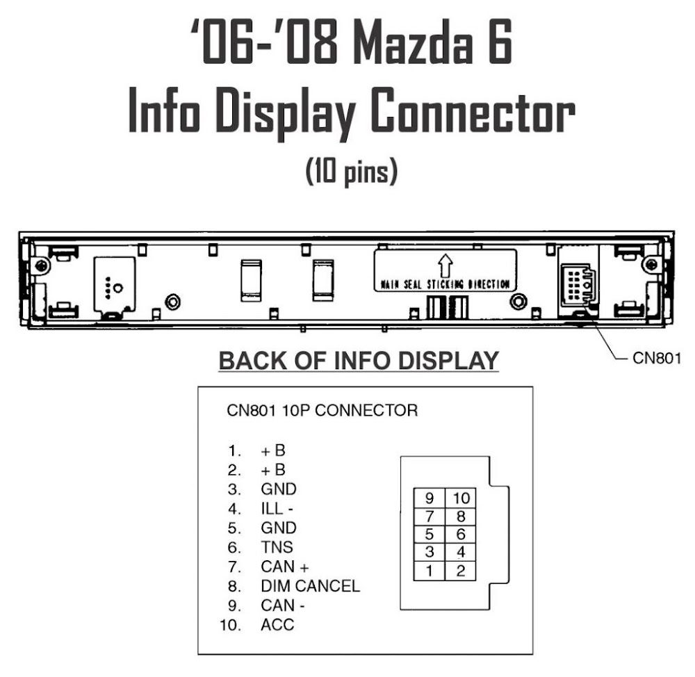 [DIAGRAM] Wiring Diagram 05 Mazda 6 FULL Version HD Quality Mazda 6
