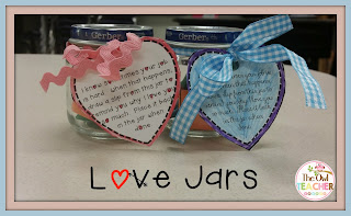Create an adorable holiday gift for your students to show their love by creating this easy love jar craft! Grab all the materials you need free!