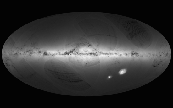 Gaia S First Sky Map Printlarge