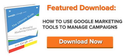 free guide to google marketing tools