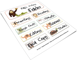 Want your own set of free folder labels?