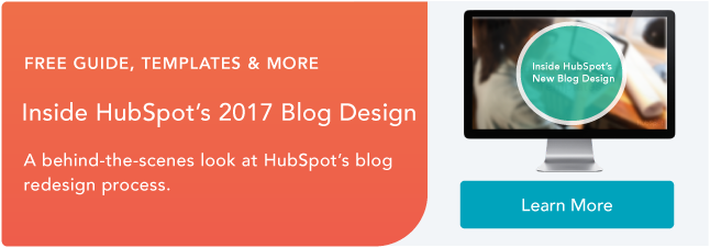 HubSpot Blog Design