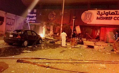 بالفيديو.. 7 إصابات في انفجار سلندر غاز بمحل حلويات في مشرف