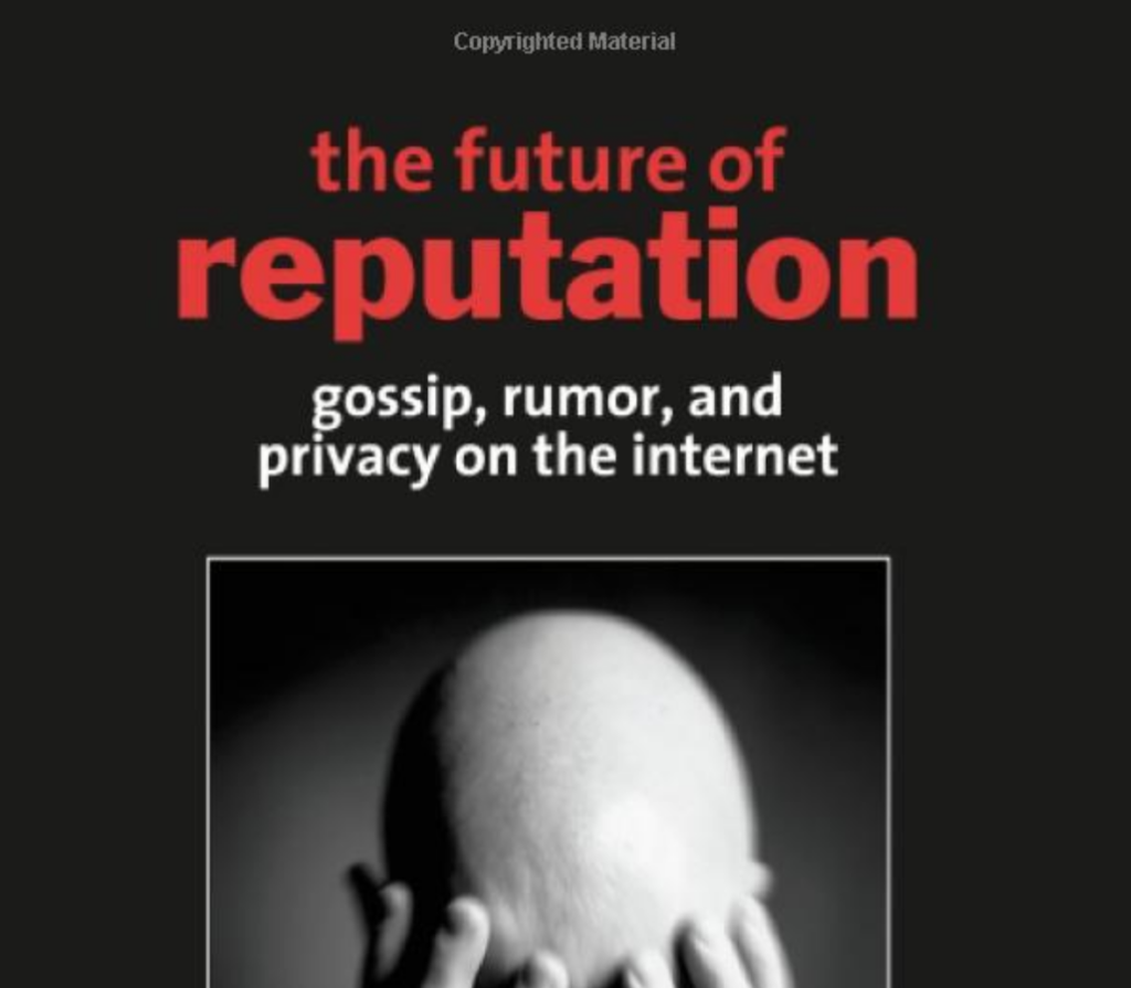 Social media book: The Future Of Reputation