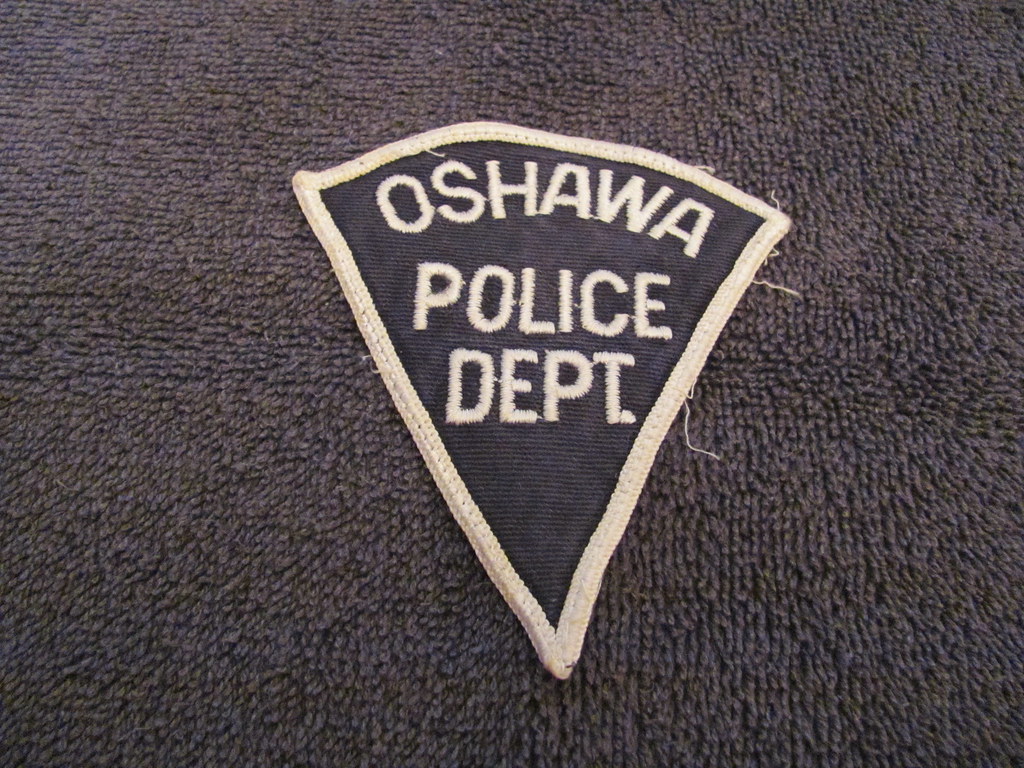 Oshawa Police, Silver, Triangle