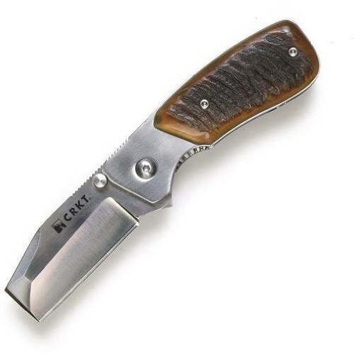 Columbia River Knife and Tool 4020RH Graham Stubby Folding Razel Knife