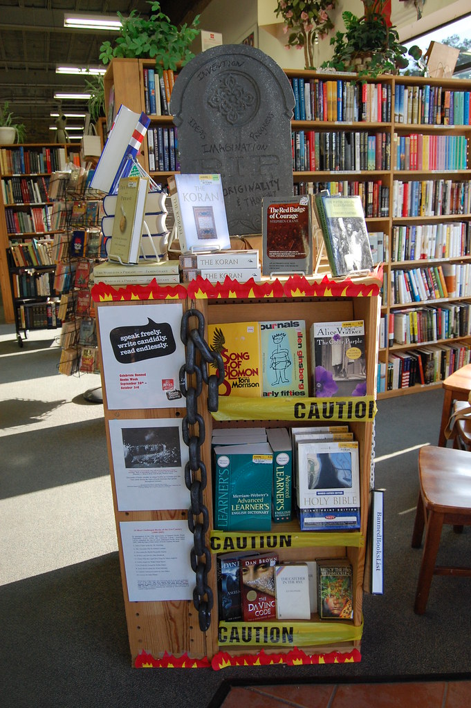 Banned Books Week Display: Half Price Books