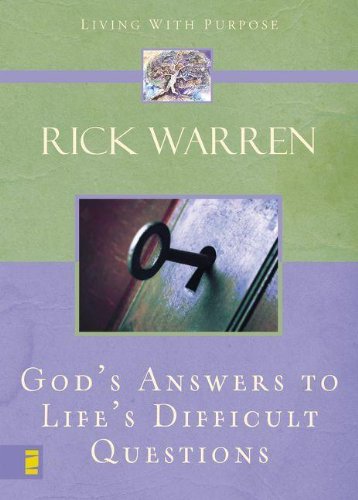 the purpose driven life study guide pdf free download
