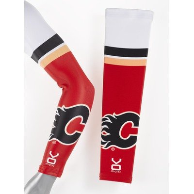 NHL Calgary Flames Unisex Cycling Arm Warmers Size: X-Large
