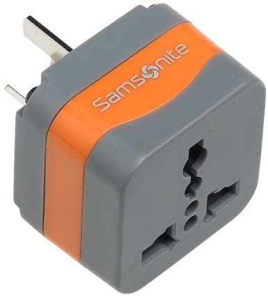 Samsonite Universal Grounded Adaptor Plug Adapter Type I - Australia, New Zealand, Fiji & more - High Quality - CE Certified