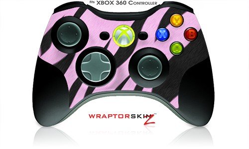 XBOX 360 Wireless Controller Skin - Zebra Stripes Pink (Controller Not Included)