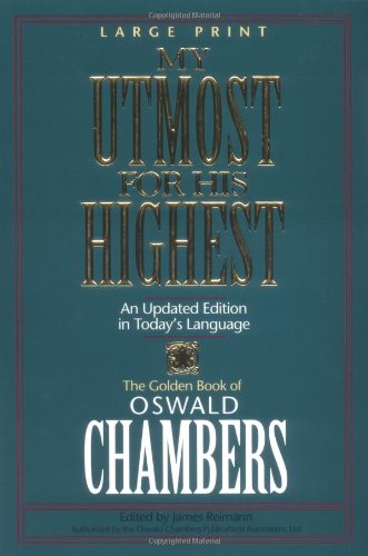 My Utmost for His Highest:  Updated Edition, Large Print