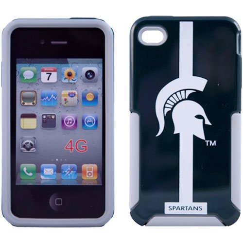 NCAA Michigan State Spartans Helmetz Cover for iPhone 4