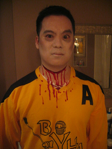 halloween - kev is a dead hockey player